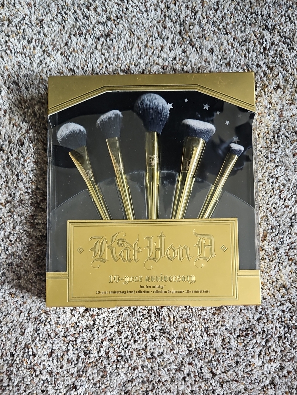 Kat Von D 10 Year Anniversary Brush Set